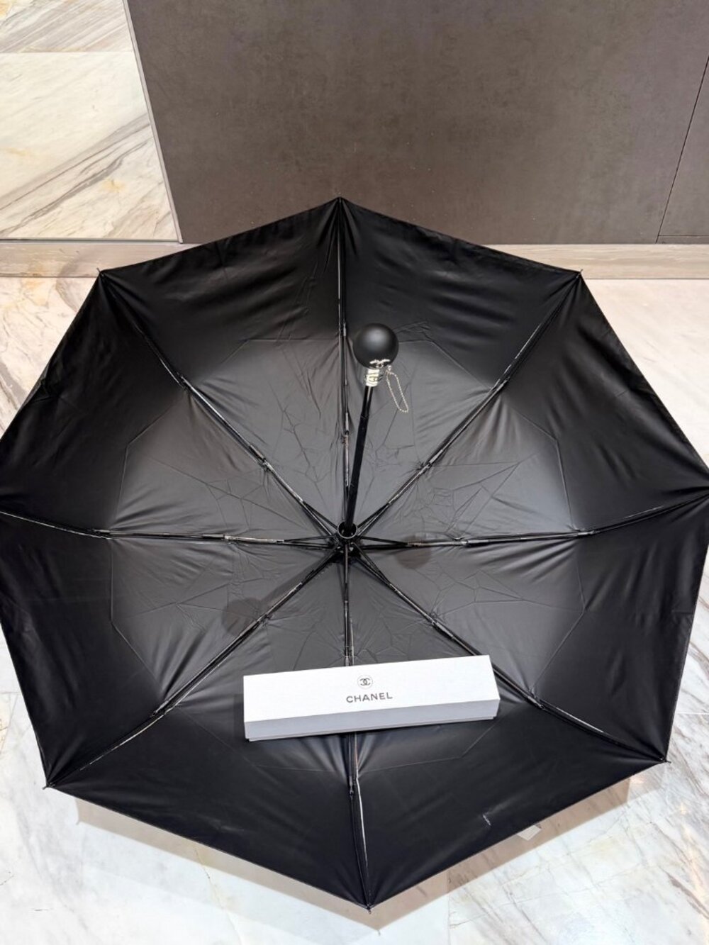 🔥🔥Chanel three-fold automatic folding umbrella - Picture 8 of 9